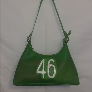 Y2K Green Plastic Shoulder Bag